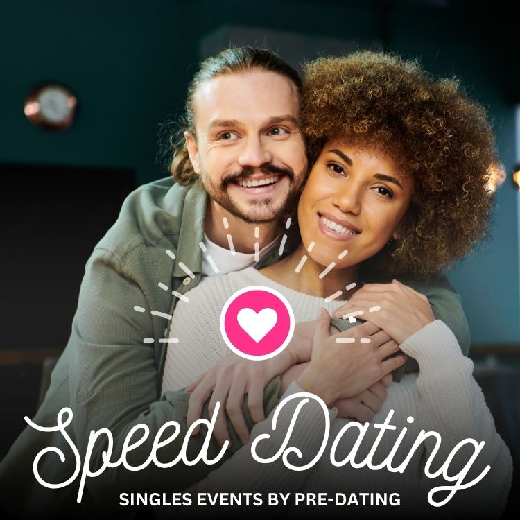 San Francisco attendees of Speed Dating in California enjoying the event!