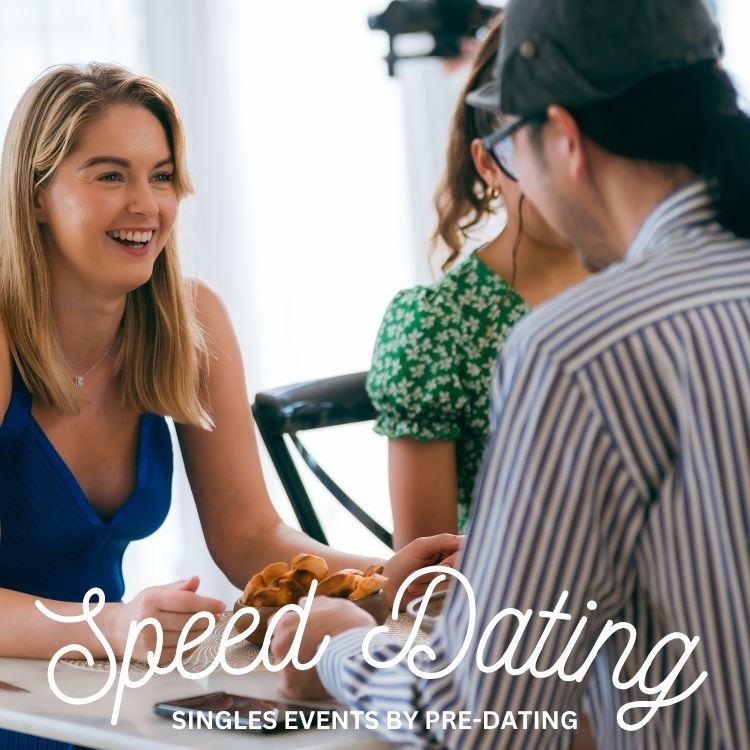San Francisco attendees of Speed Dating in California enjoying the event!
