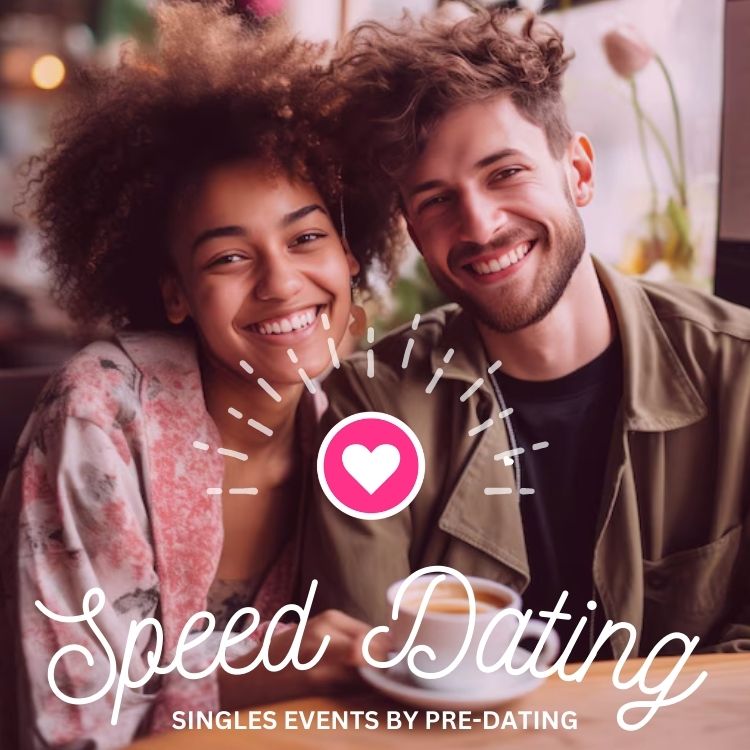 San Francisco attendees of Speed Dating in California enjoying the event!